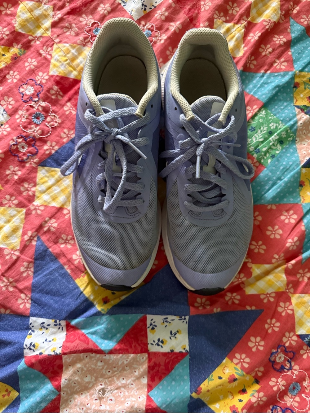 Nike Kids Light Lavender Lace-Up Sneakers